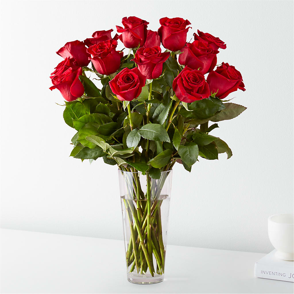 Long Stem Red Rose Bouquet – Joannies Floral Of Birch Run, Birch Run MI