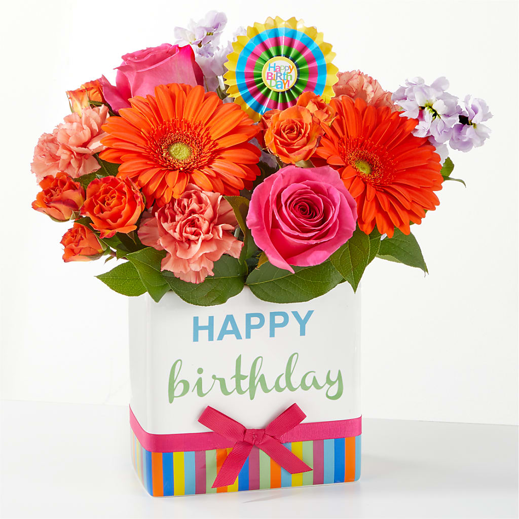 Birthday Surprise Bouquet – Joannies Floral Of Birch Run, Birch Run MI