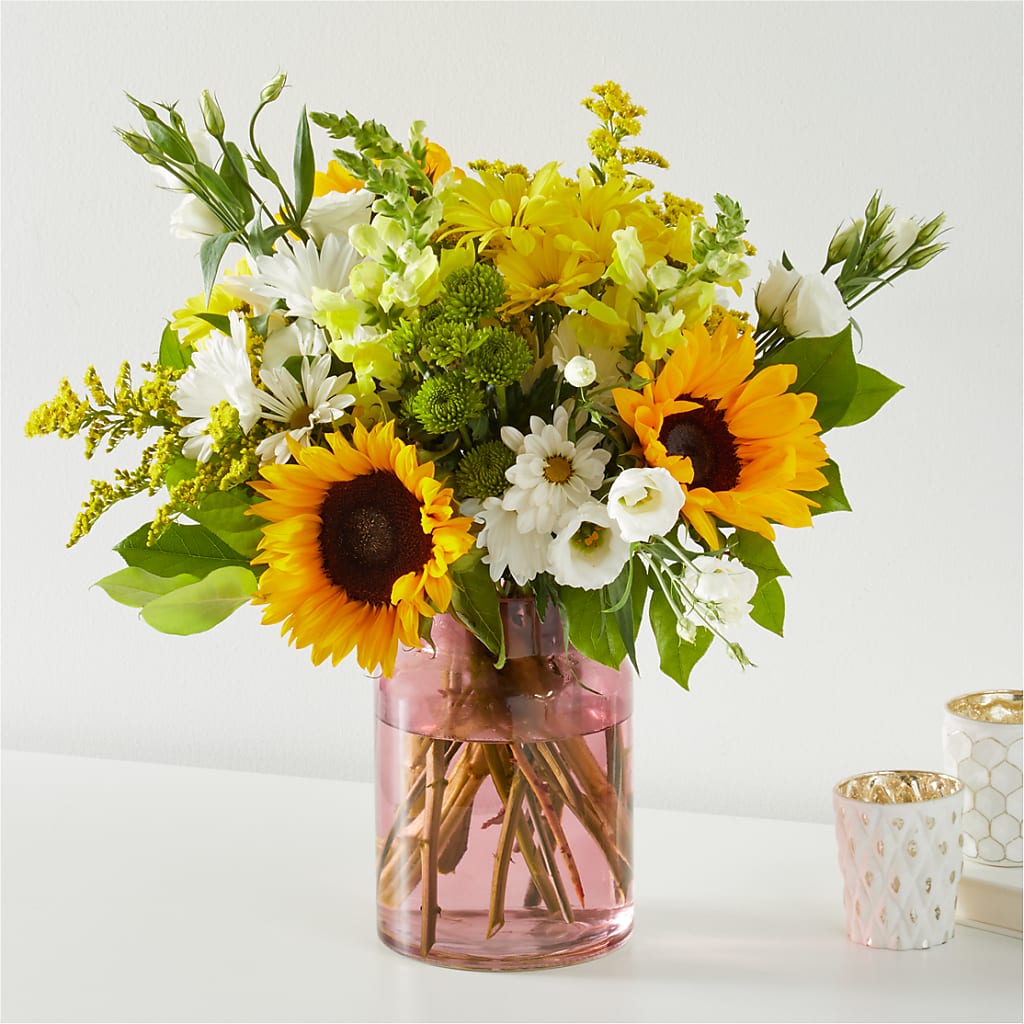 Hello Sunshine Bouquet – Joannies Floral Of Birch Run, Birch Run MI