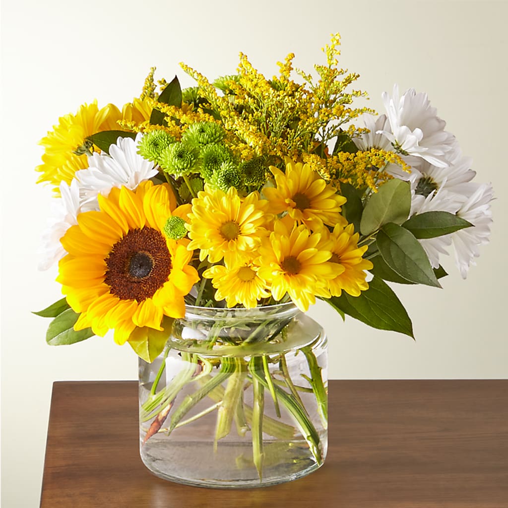 Hello Sunshine Bouquet – Joannies Floral Of Birch Run, Birch Run MI