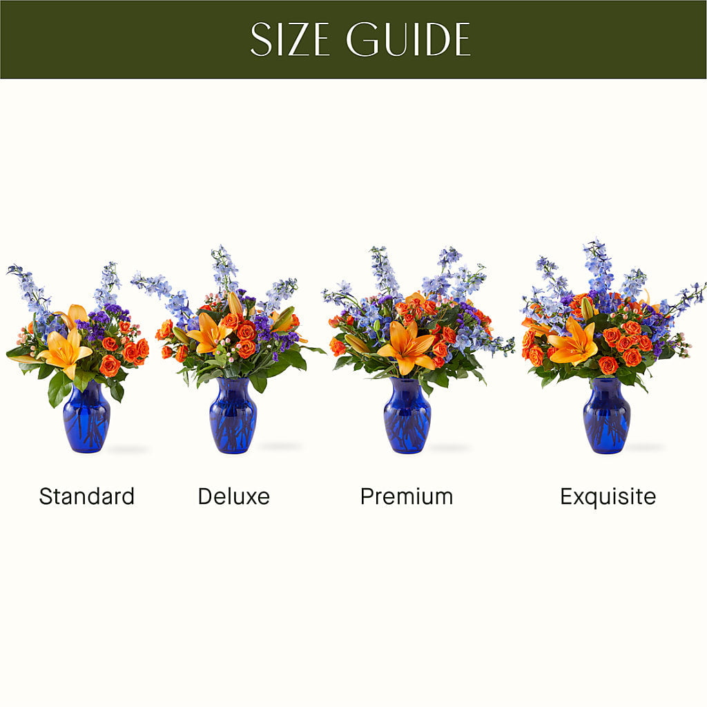 Radiant Citrus Bouquet – Joannies Floral Of Birch Run, Birch Run MI