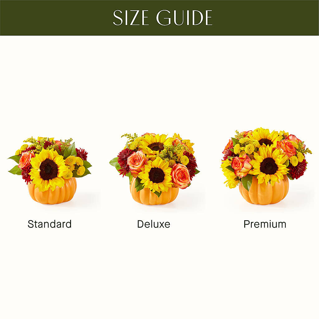 Golden Gourd Pumpkin Bouquet – Joannies Floral Of Birch Run, Birch Run MI