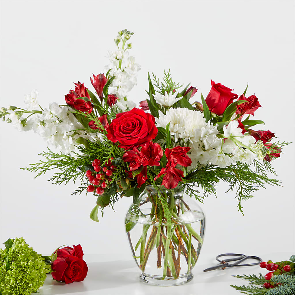 Merry Moment Bouquet – A Florist Original – Joannies Floral Of Birch Run, Birch Run MI