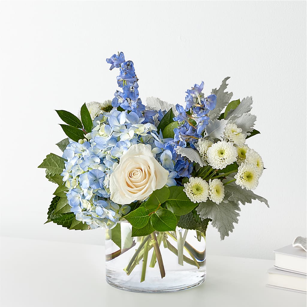 Clear Skies Bouquet – Joannies Floral Of Birch Run, Birch Run MI