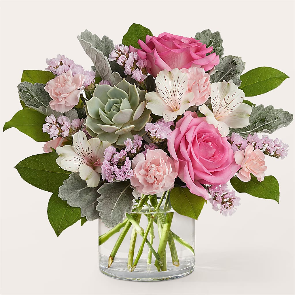 Dusty Rose Bouquet – Joannies Floral Of Birch Run, Birch Run MI