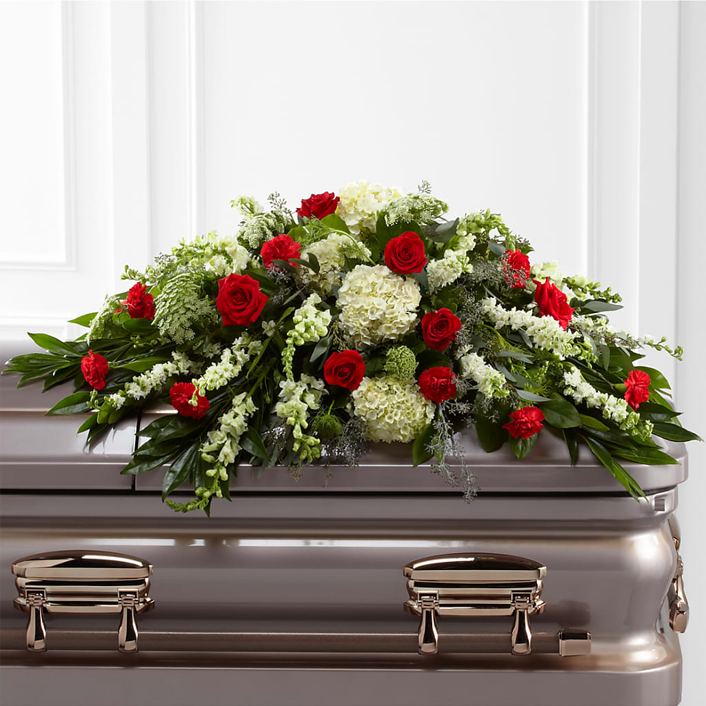 Sincerity Casket Spray – Joannies Floral Of Birch Run, Birch Run MI