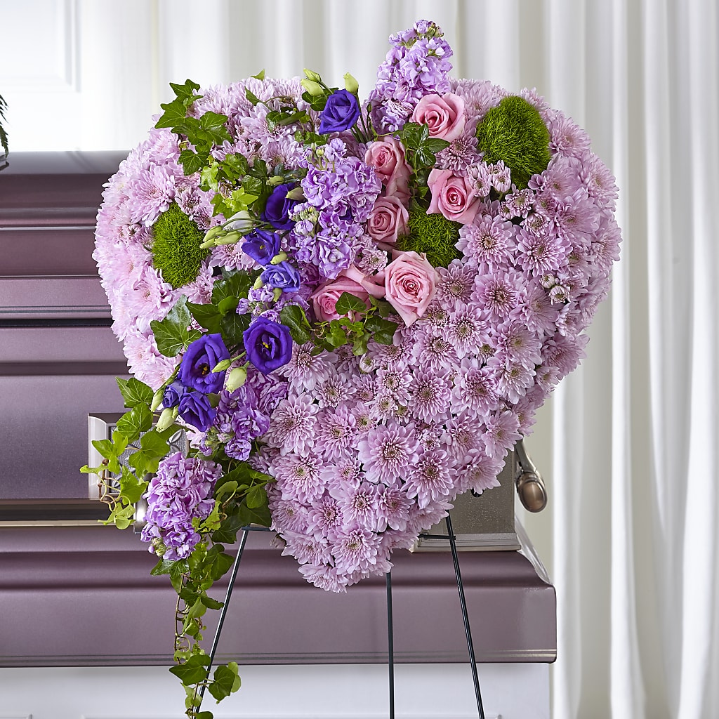 Treasured Love Standing Heart – Joannies Floral Of Birch Run, Birch Run MI