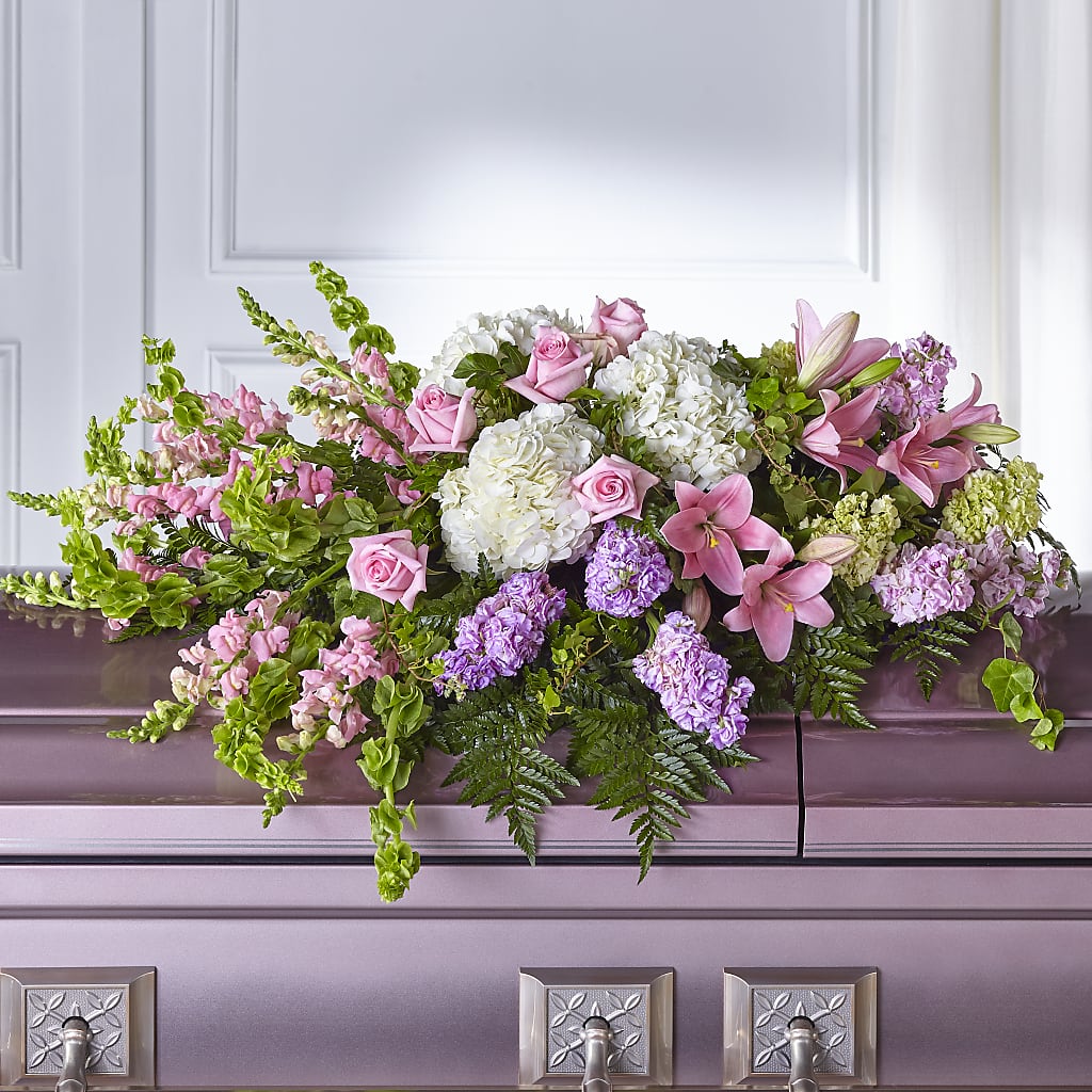 Life's Gratitude Casket Spray – Joannies Floral Of Birch Run, Birch Run MI