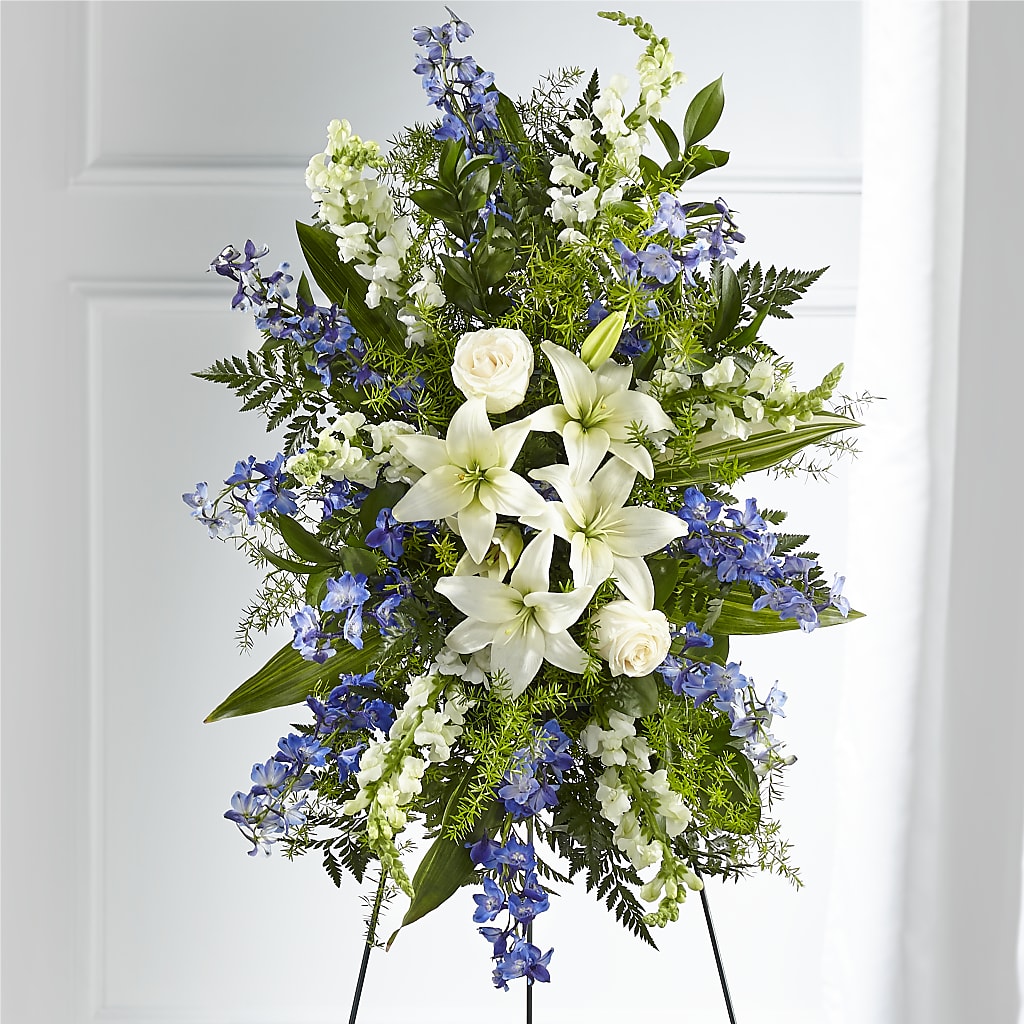 Faithful Friend Standing Spray – Joannies Floral Of Birch Run, Birch Run MI