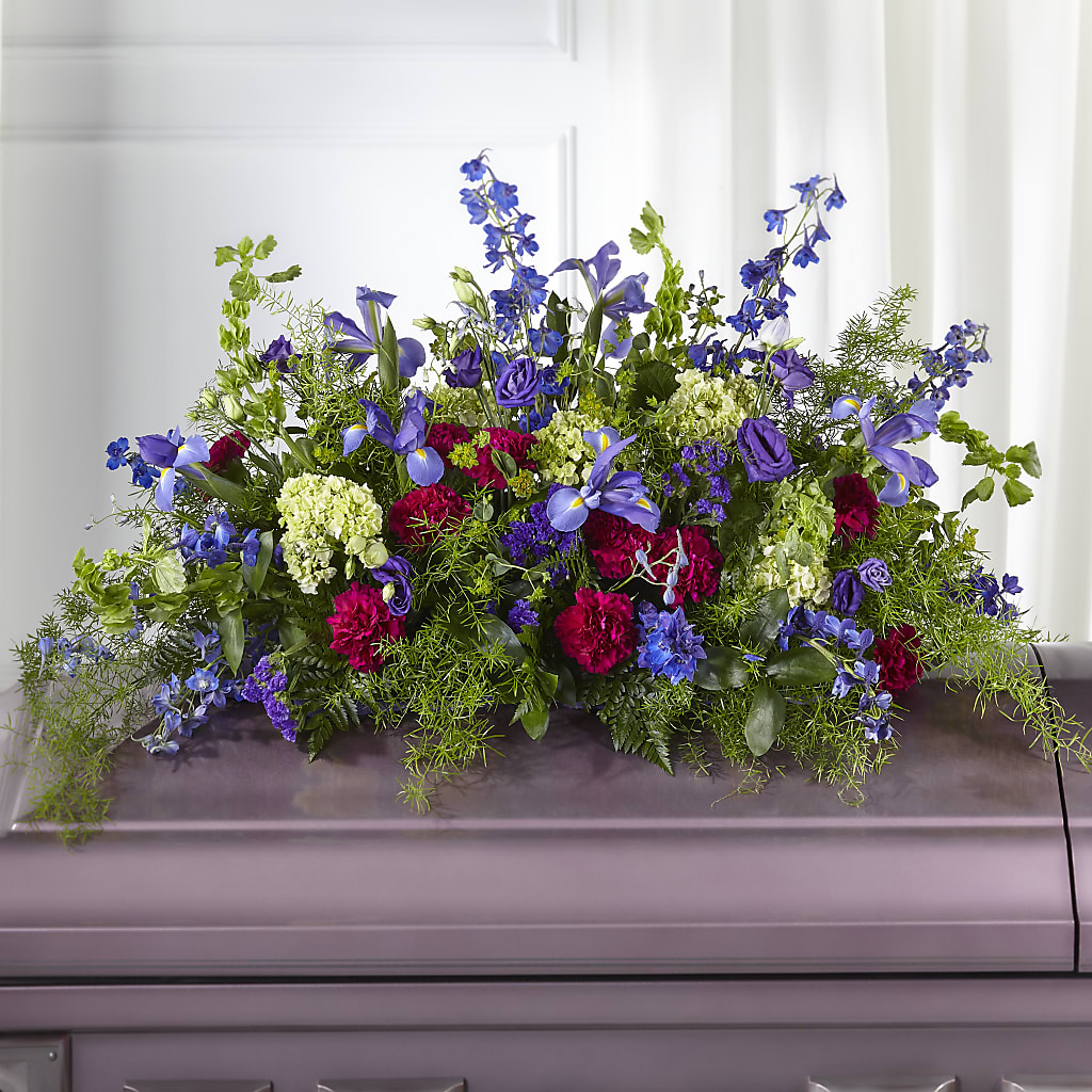 Always Treasured Casket Spray – Joannies Floral Of Birch Run, Birch Run MI