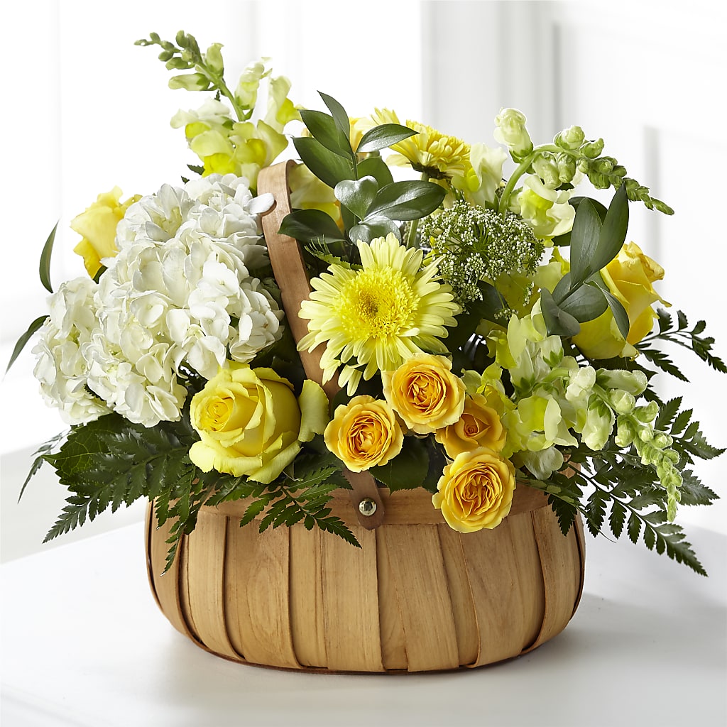 Rustic Remembrance Basket – Joannies Floral Of Birch Run, Birch Run MI