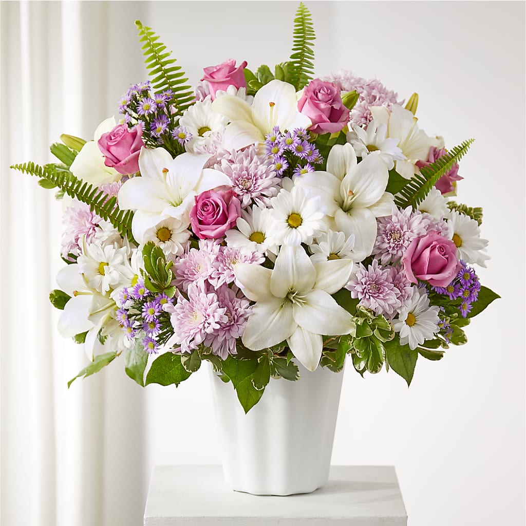 Warmest Thoughts Tabletop Basket – Joannies Floral Of Birch Run, Birch Run MI