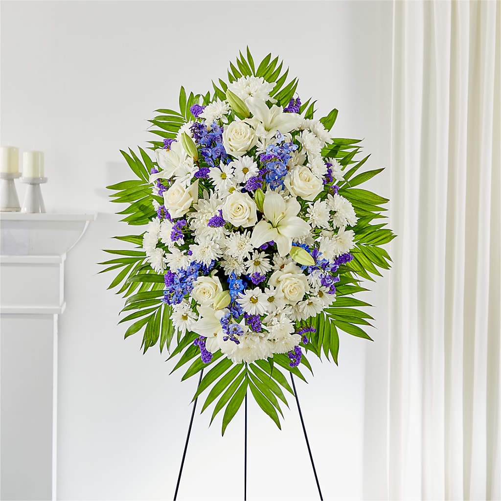 At Rest Standing Spray – Joannies Floral Of Birch Run, Birch Run MI