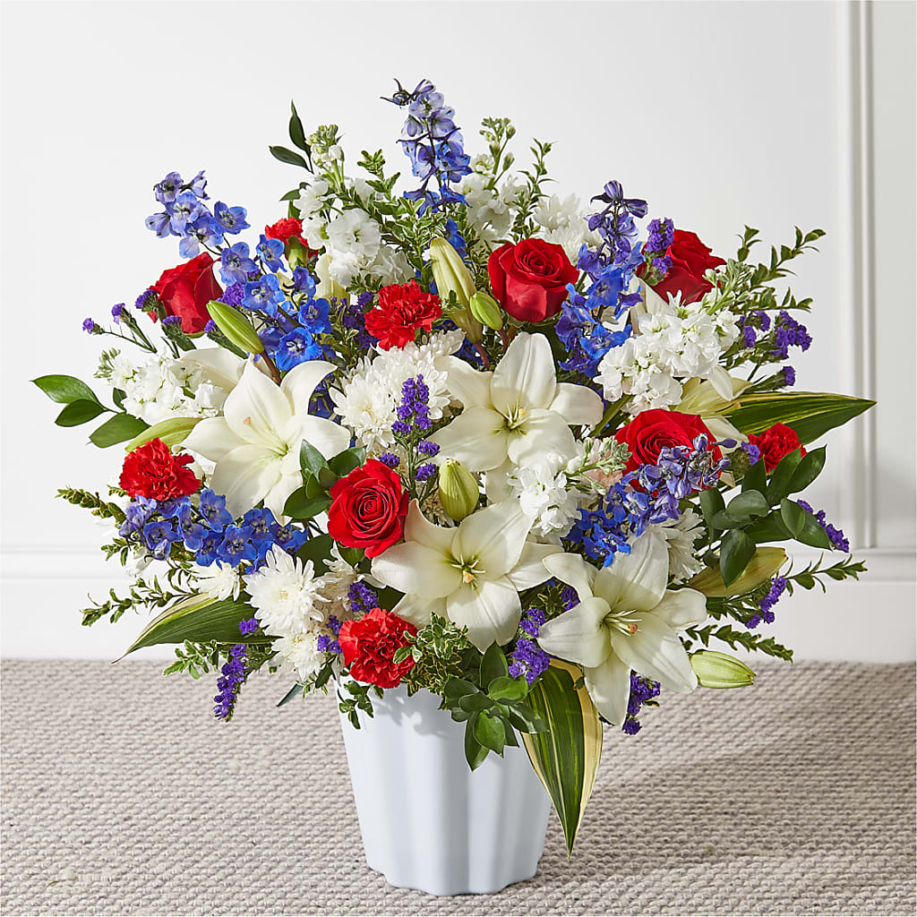 Consoled Floor Basket – Joannies Floral Of Birch Run, Birch Run MI
