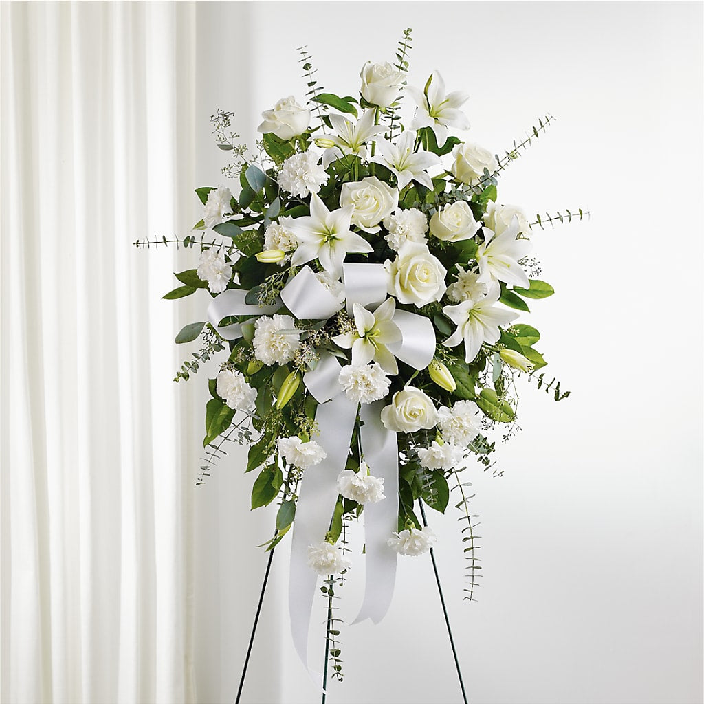 With Care Standing Spray – Joannies Floral Of Birch Run, Birch Run MI