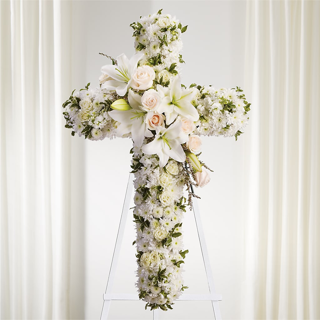Spiritual Guidance Standing Spray – Joannies Floral Of Birch Run, Birch Run MI