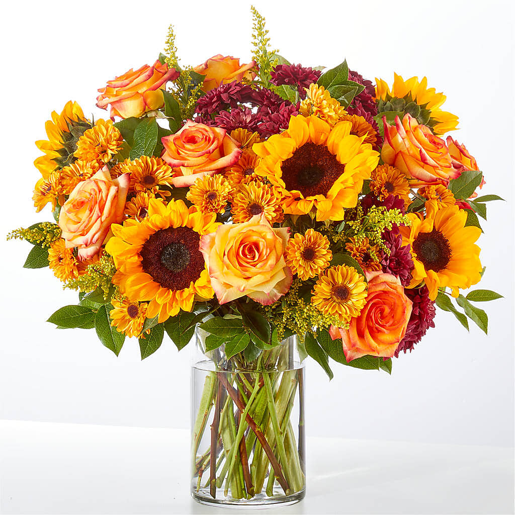 Flannel Scarf Bouquet – Joannies Floral Of Birch Run, Birch Run MI