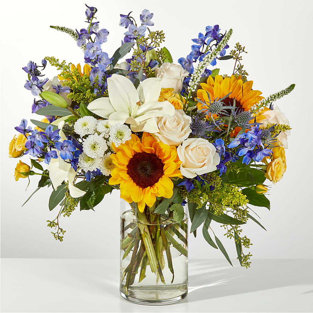 Wonderfully Sunny Bouquet – Joannies Floral Of Birch Run, Birch Run MI