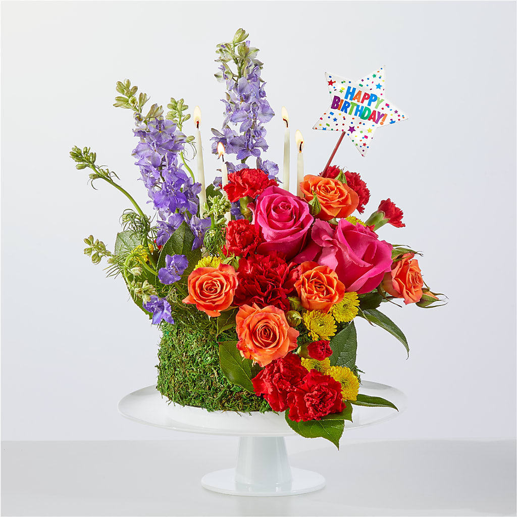 Best Year Yet Floral Cake – Joannies Floral Of Birch Run, Birch Run MI