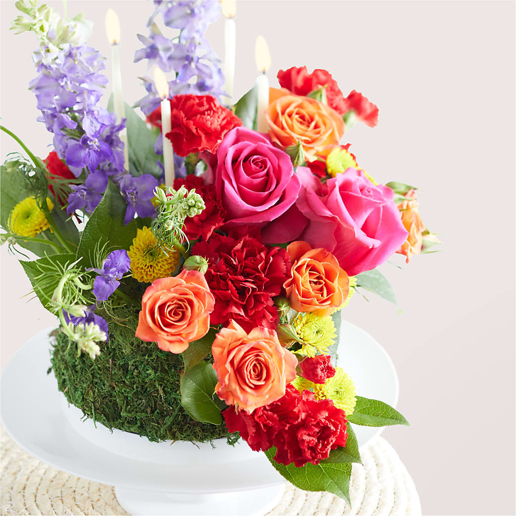 Best Year Yet Floral Cake – Joannies Floral Of Birch Run, Birch Run MI