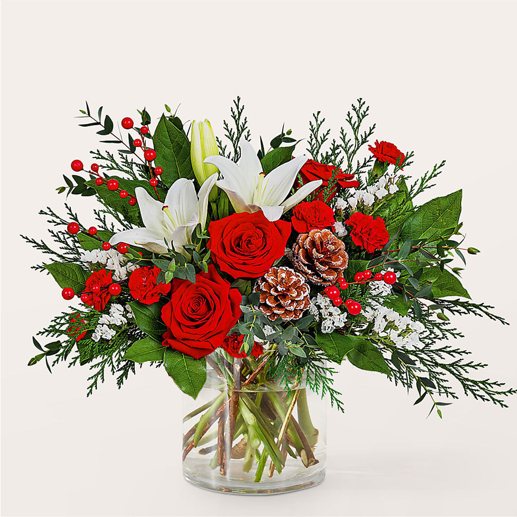 Best in Snow Bouquet – Joannies Floral Of Birch Run, Birch Run MI