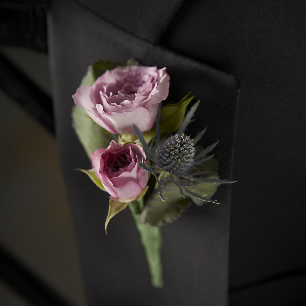 Veronica Boutonniere – Joannies Floral Of Birch Run, Birch Run MI