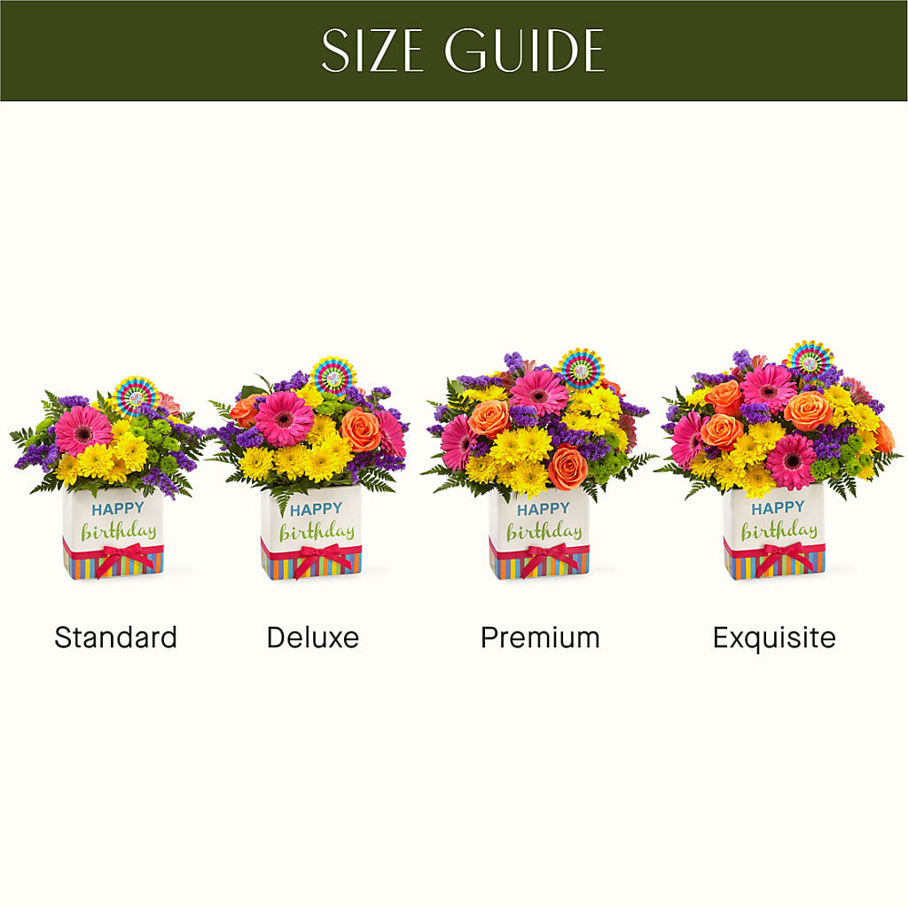 Birthday Brights Bouquet –  Joannies Floral Of Birch Run, Birch Run MI