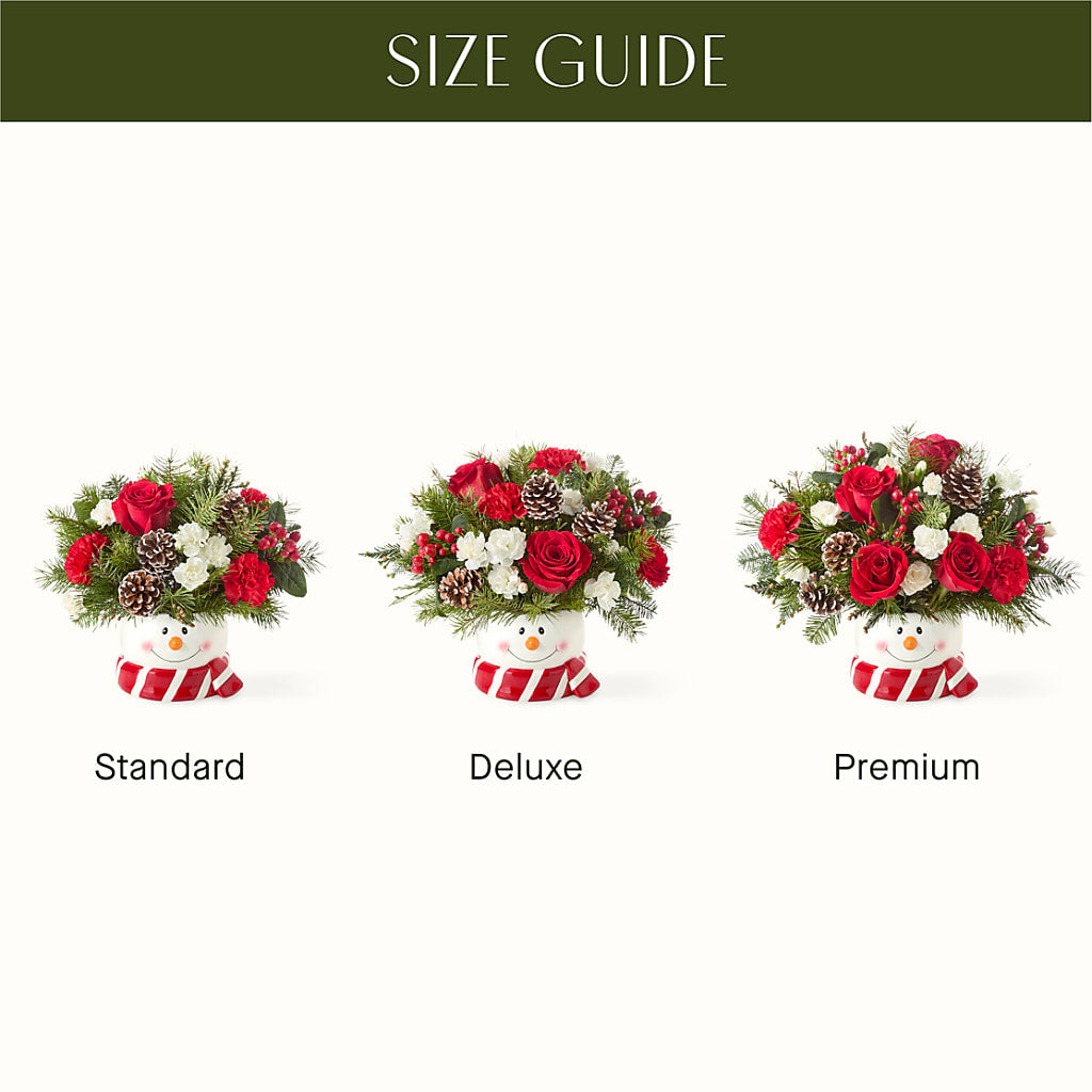Jolly Snowman Bouquet –  Joannies Floral Of Birch Run, Birch Run MI