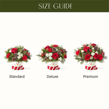 Jolly Snowman Bouquet –  Joannies Floral Of Birch Run, Birch Run MI