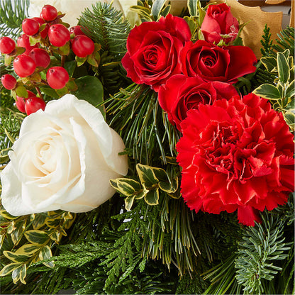 December Dreams Centerpiece –  Joannies Floral Of Birch Run, Birch Run MI