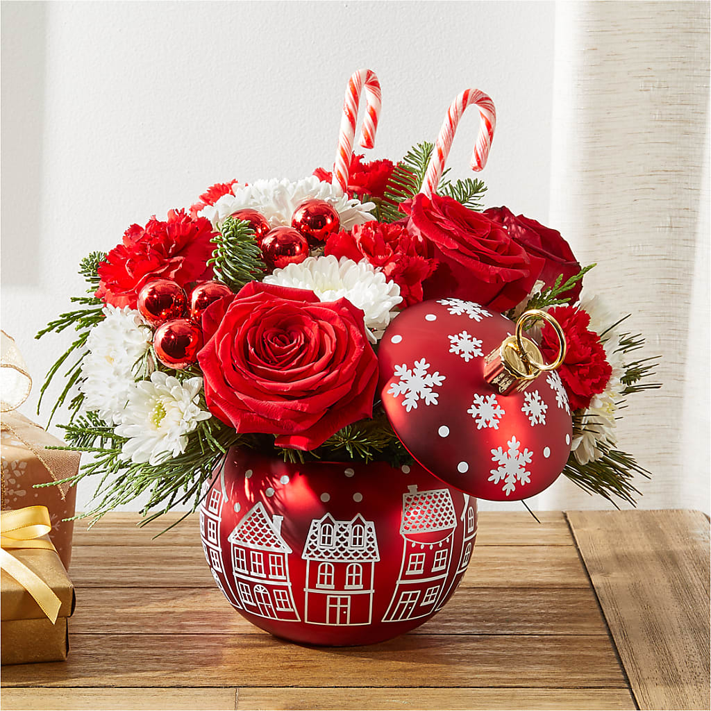 Cheer in the Air Ornament –  Joannies Floral Of Birch Run, Birch Run MI