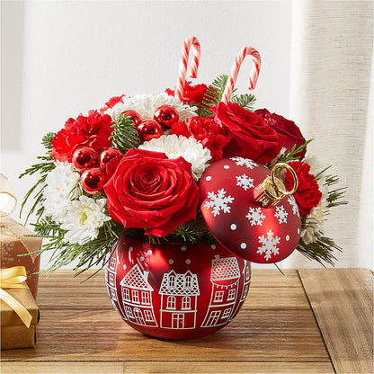 Cheer in the Air Ornament –  Joannies Floral Of Birch Run, Birch Run MI