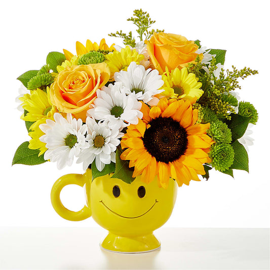 Be Happy Bouquet –  Joannies Floral Of Birch Run, Birch Run MI