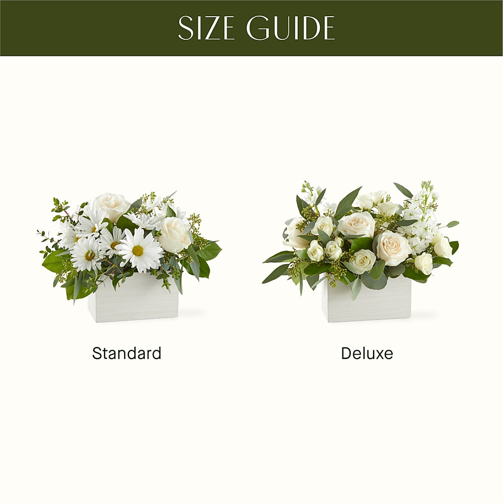 Fresh Linen Box Bouquet –  Joannies Floral Of Birch Run, Birch Run MI