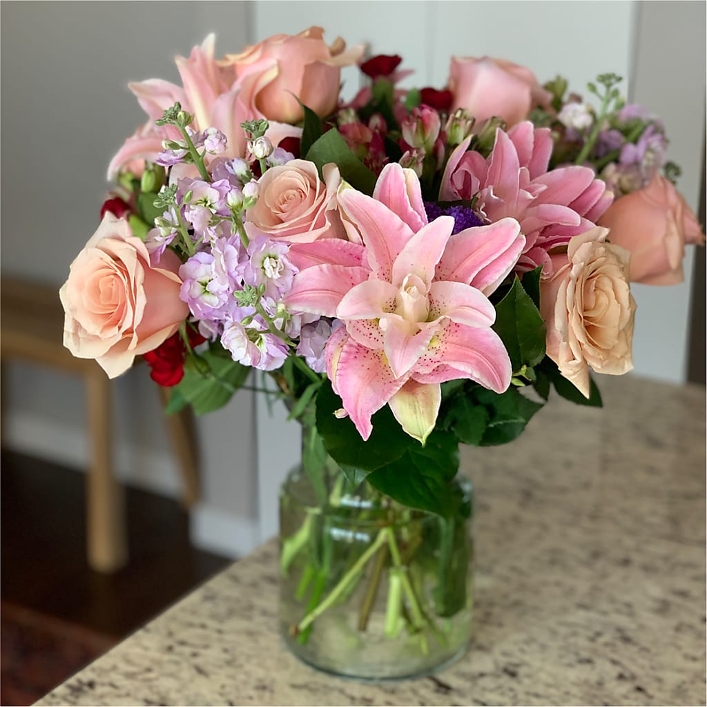 Romantique Bouquet –  Joannies Floral Of Birch Run, Birch Run MI