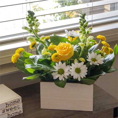 Sun Salutation Box Bouquet –  Joannies Floral Of Birch Run, Birch Run MI