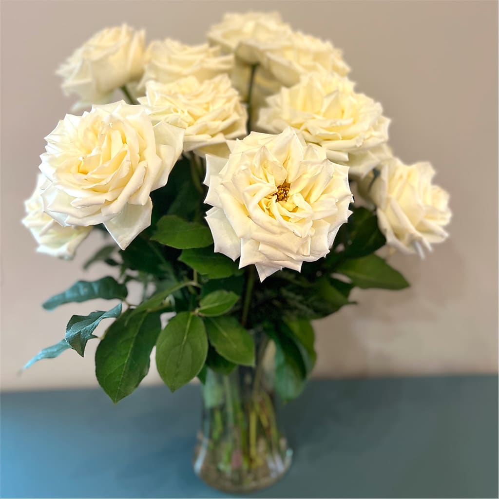 Long Stem Yellow Rose Bouquet –  Joannies Floral Of Birch Run, Birch Run MI