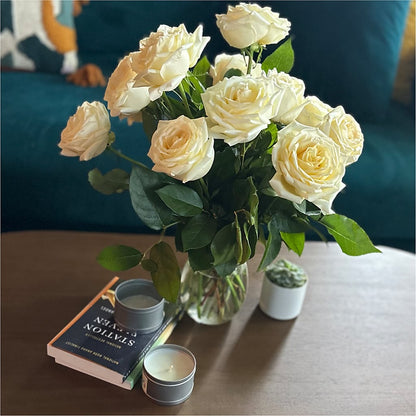 Long Stem Yellow Rose Bouquet –  Joannies Floral Of Birch Run, Birch Run MI