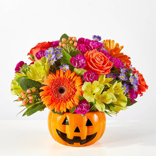 Tricks & Treats Pumpkin –  Joannies Floral Of Birch Run, Birch Run MI