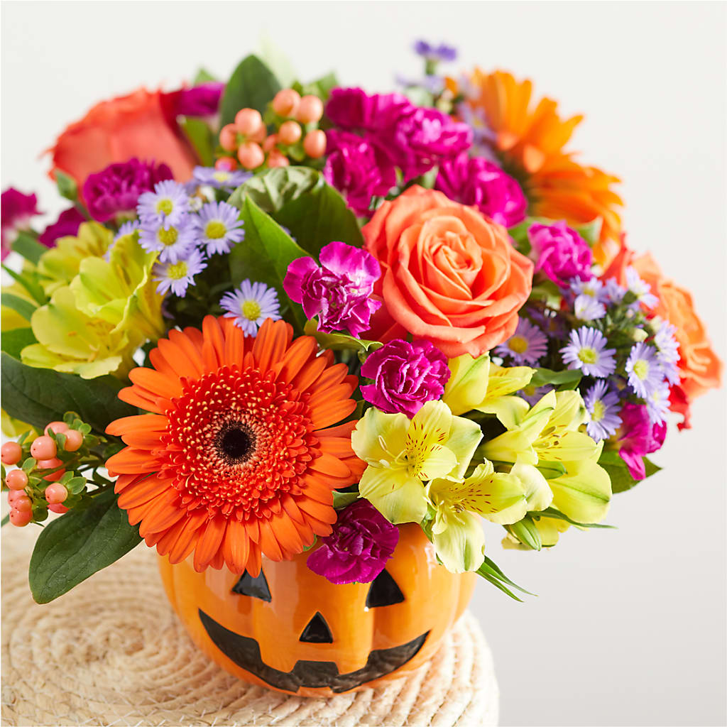 Tricks & Treats Pumpkin –  Joannies Floral Of Birch Run, Birch Run MI