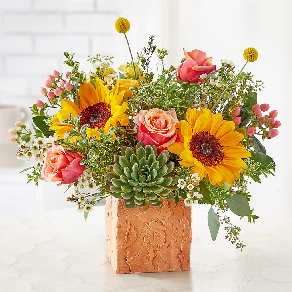 Sunflower Season Bouquet –  Joannies Floral Of Birch Run, Birch Run MI