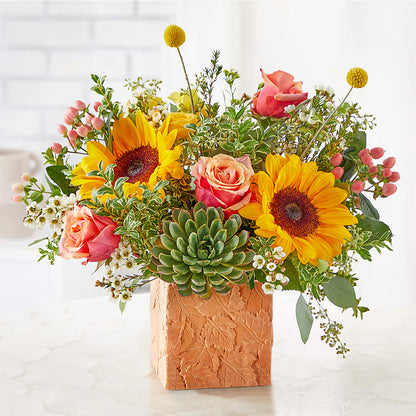 Sunflower Season Bouquet –  Joannies Floral Of Birch Run, Birch Run MI