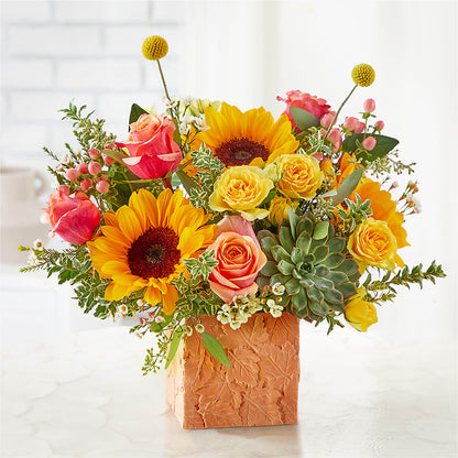 Sunflower Season Bouquet –  Joannies Floral Of Birch Run, Birch Run MI