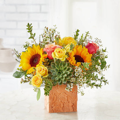 Sunflower Season Bouquet –  Joannies Floral Of Birch Run, Birch Run MI