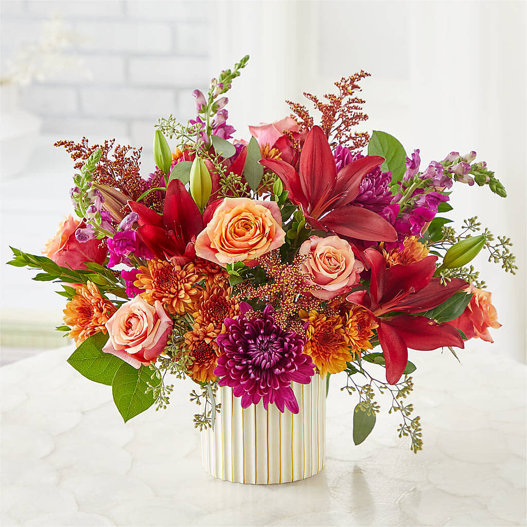 Burgundy Landscape Bouquet –  Joannies Floral Of Birch Run, Birch Run MI