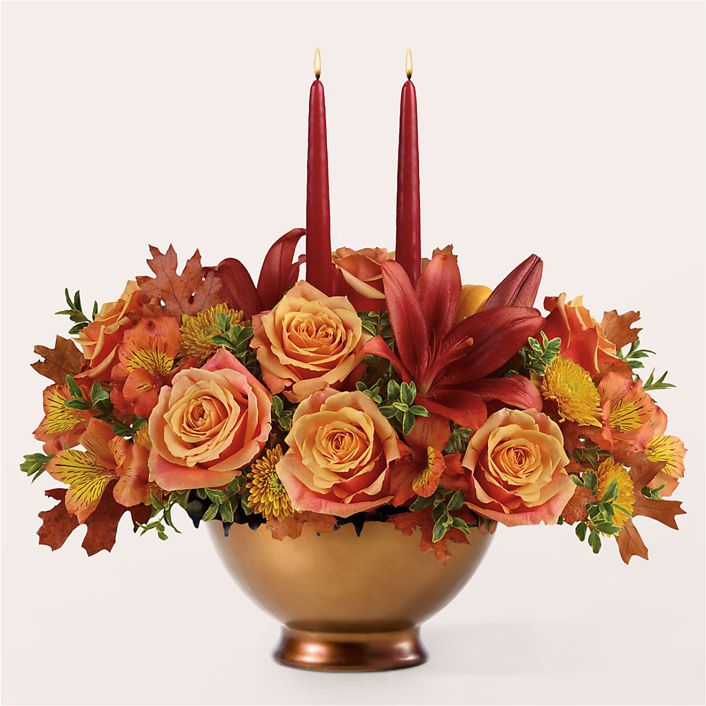Harvest Table Centerpiece –  Joannies Floral Of Birch Run, Birch Run MI
