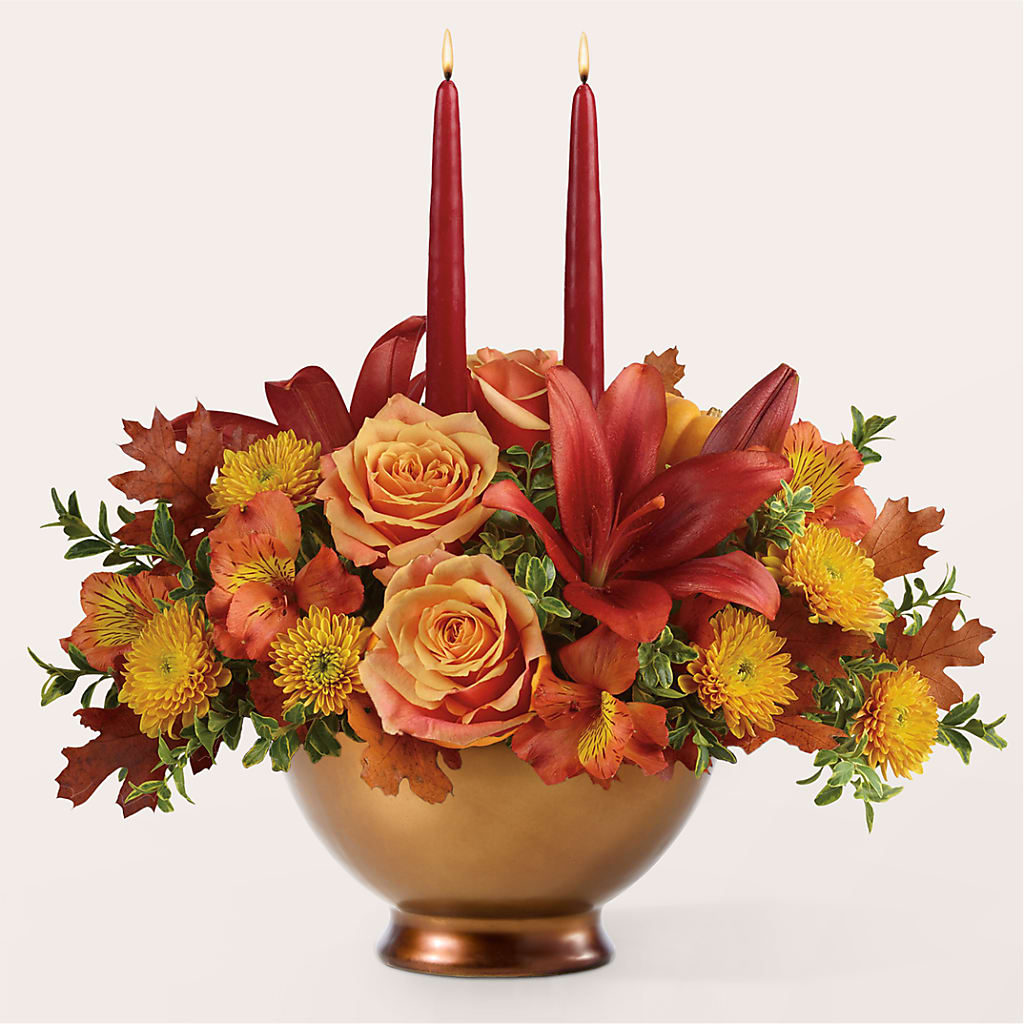 Harvest Table Centerpiece –  Joannies Floral Of Birch Run, Birch Run MI