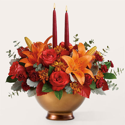 Fruits of Fall Centerpiece –  Joannies Floral Of Birch Run, Birch Run MI