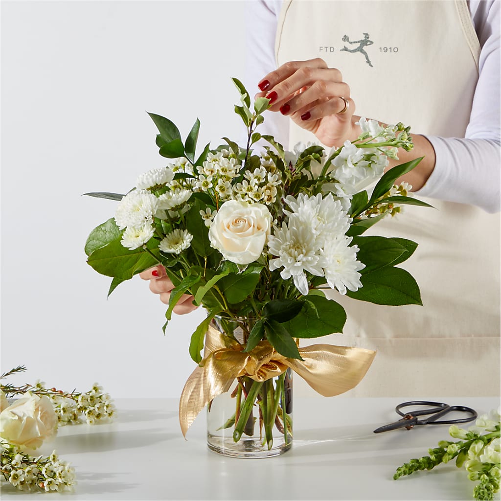 New Beginnings – A Florist Original –  Joannies Floral Of Birch Run, Birch Run MI