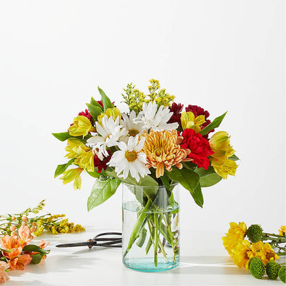 Fall Delight – A Florist Original –  Joannies Floral Of Birch Run, Birch Run MI